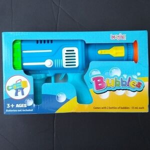New Bubble Machine /Bubbler Maker / 36 Hole Automatic Toy Gun